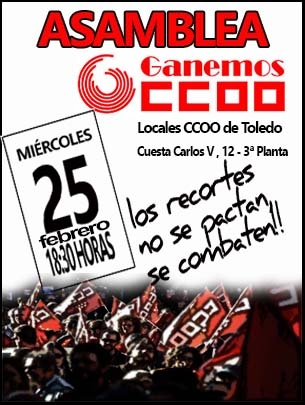 Cartel Toledo 25F