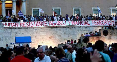 pancarta Grecia